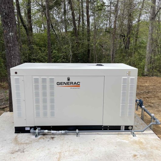 Liquid-Cooled Generator Install (Hunter Home Builders)