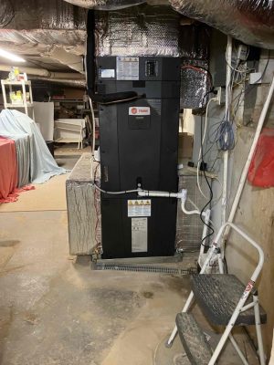 the inside of a building